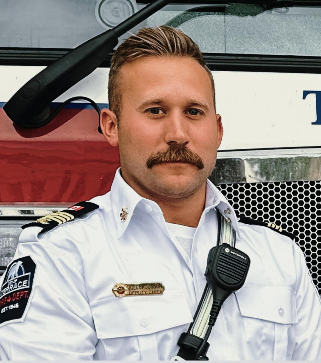 Fire Chief Joel Brousson head shot