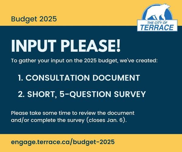 City wants input on 2025 draft budget