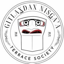 Gitlaxdax Nisga'a Terrace Society logo