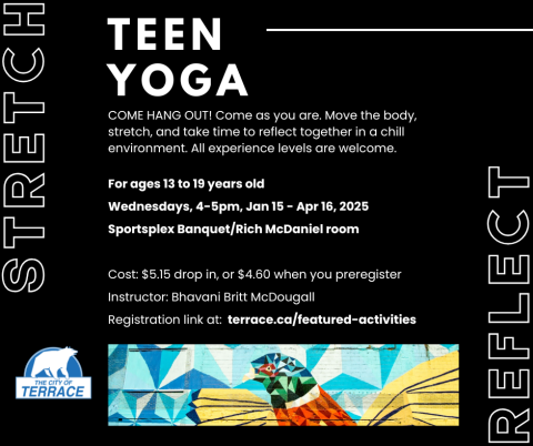 teen yoga poster 2025