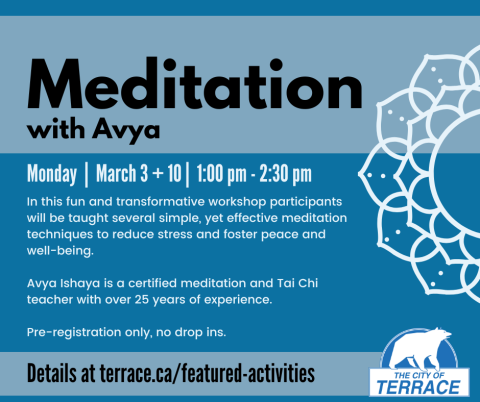 Meditation with Avya poster