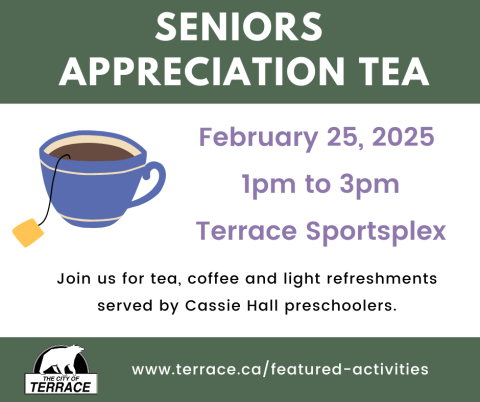 seniors tea poster